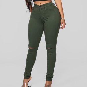 Fashion Nova High Waisted Jeans